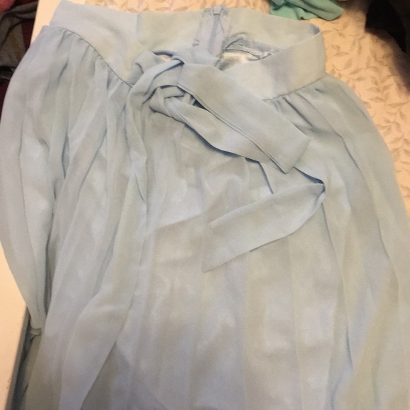 Blue tulle maxi - Picture 1 of 2
